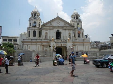 Philippine police disturb Mass at Quiapo church to grab publicity material
