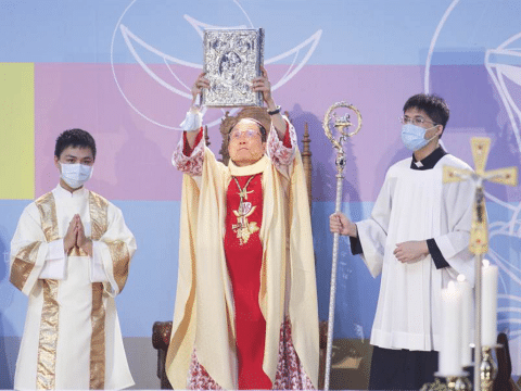 Youth and family main concerns of the new archbishop of Taipei