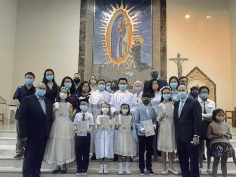 First Holy Communion at Rosaryhill