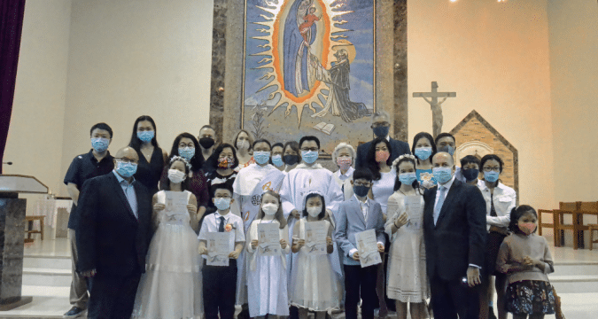 First Holy Communion at Rosaryhill