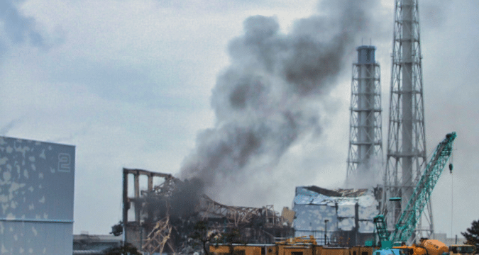 Protest over planned discharge of Fukushima radioactive water