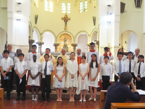First Holy Communion and Confirmation at St. Teresa’s parish