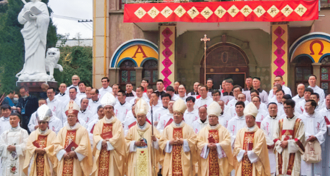 China installs another Vatican mandated bishop
