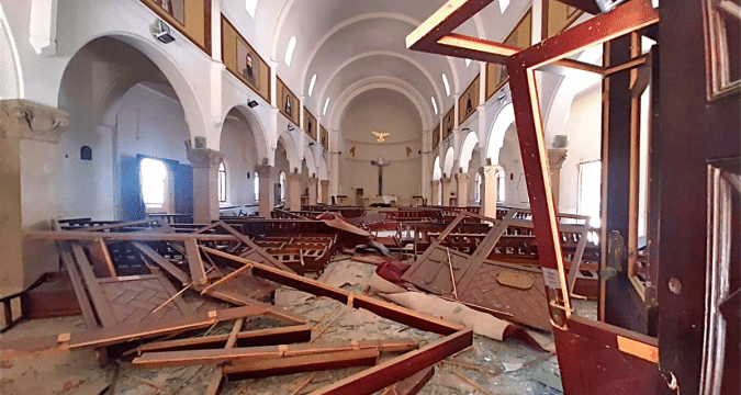 Lebanese priest calls for prayers and support after explosion