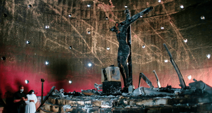 Attack on Managua cathedral denounced