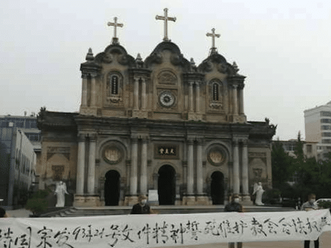 Bishop dismisses rumours of Xi’an cathedral demolition
