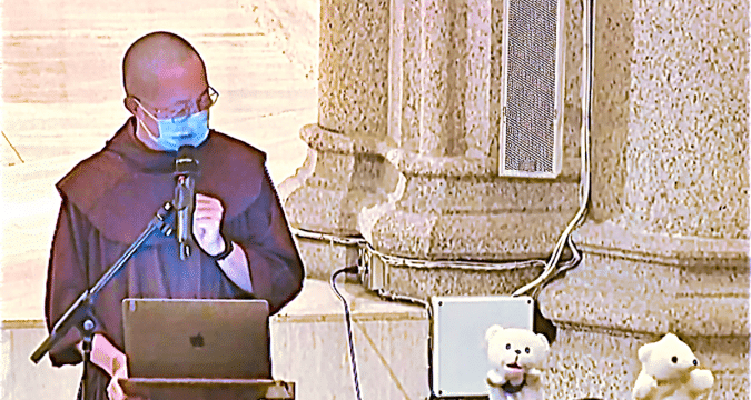 Let’s talk to nature Franciscan brother urges