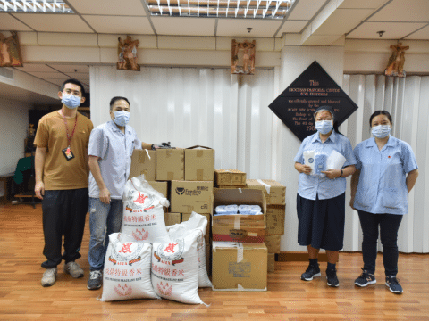 Caritas sends donated resources to shelters