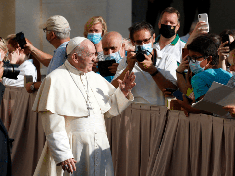 Pope’s general audience closed to public after positive case of Covid-19