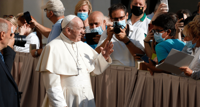 Pope’s general audience closed to public after positive case of Covid-19