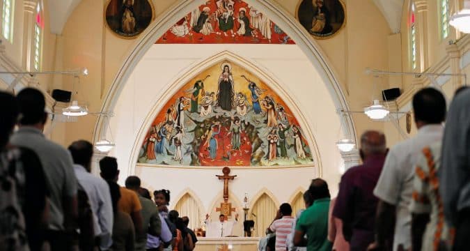 Silence is golden in the isolated Sri Lankan Church