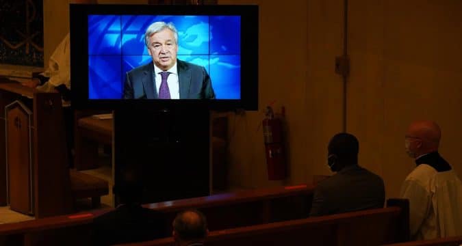 Our common family is at crossroads United Nations head says on eve of General Assembly
