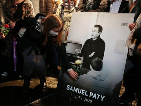 French bishops join Muslim leaders in condemning beheading of teacher