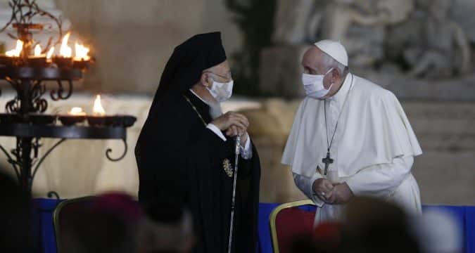 Pope and religious leaders gather for peace encounter in Rome