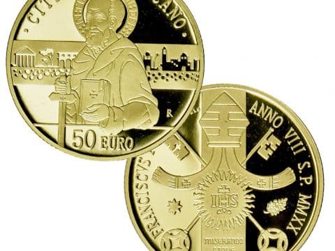 New Vatican commemorative coins and stamps issued