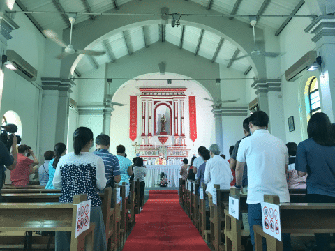 Yim Tin Tsai chapel marks 130th anniversary