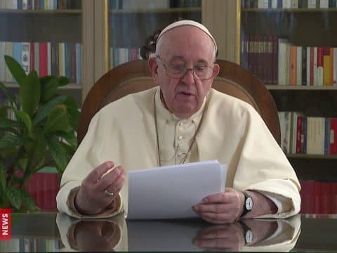 Video: Pope Francis relaunches the Global Compact on Education