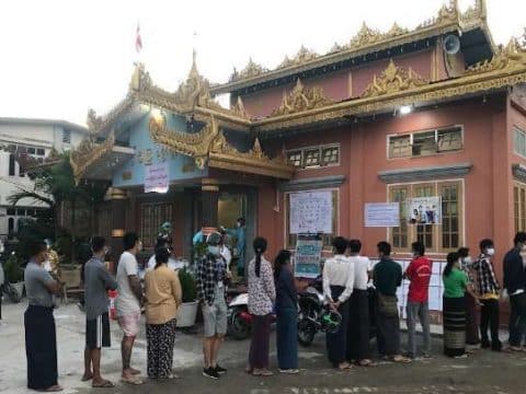 Prayers for peaceful election in Myanmar