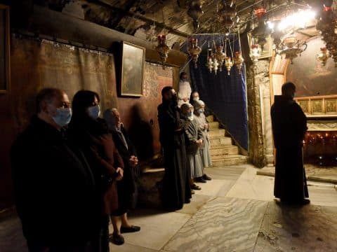 Low-key Christmas in Bethlehem