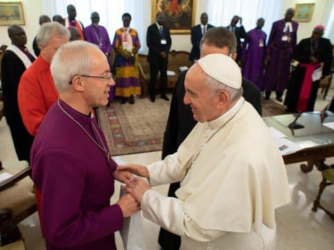 Pope, Anglican, Presbyterian leaders renew plea for peace in South Sudan