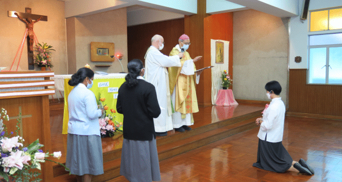 Missionary to Brazil comes home to make final vows