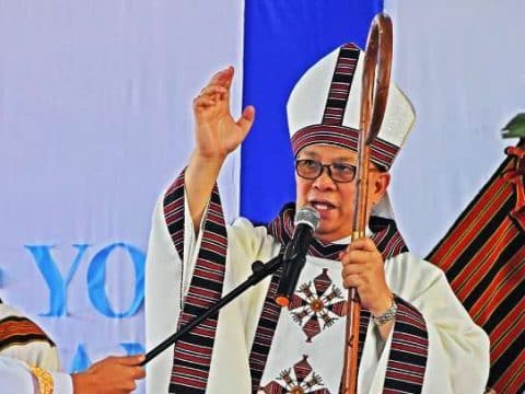 Philippine bishop red-tagged  on Facebook
