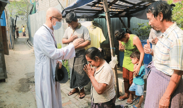 Better to spend money on vaccines Myanmese archbishop says