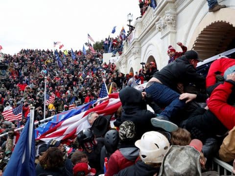 Pope prays for US after attack on Congress