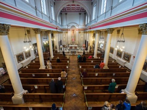 England’s churches open  but Scotland’s closed during Covid-19 lockdown