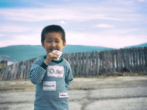 Well supplies clean water to Mongolian families