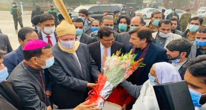 New road to Marian shrine in Pakistan