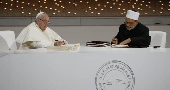 Pope to take part in virtual event celebrating human fraternity