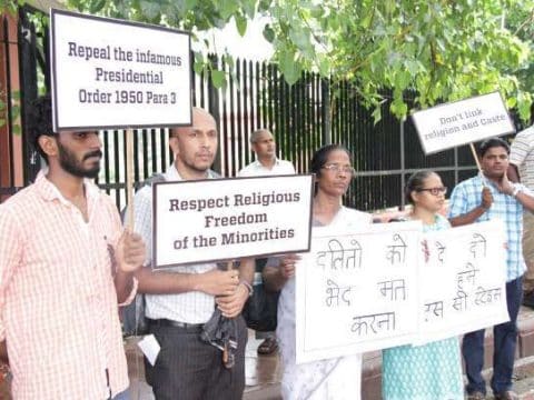 Indian government insists Dalit converts have no right to contest elections