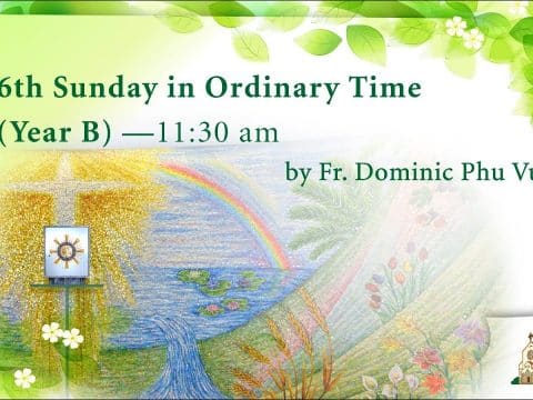 Mass, Sixth Sunday in Ordinary Time, from St. Teresa’s Church, Kowloon, Hong Kong, February 14, 11.30am (GMT +8)