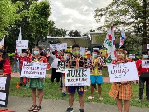 Two Philippine priests among activists facing terror funding charges