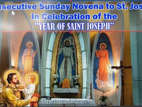 St. Joseph’s Church, Central, Hong Kong, begins nine Sunday novena to St. Joseph