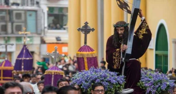 Macau’s Catholics celebrate the Lord Jesus festival
