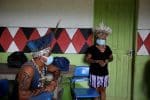 Indigenous people wait to receive the Sinovac’s CoronaVac Covid19 vaccine in the village of Itacoatiara, Brazil, on February 13. Photo: CNS/Reuters