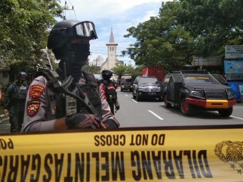 Pope prays for victims of Sulawesi church bombing