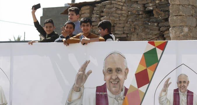 Visit to Iraq a sign of hope, pope says