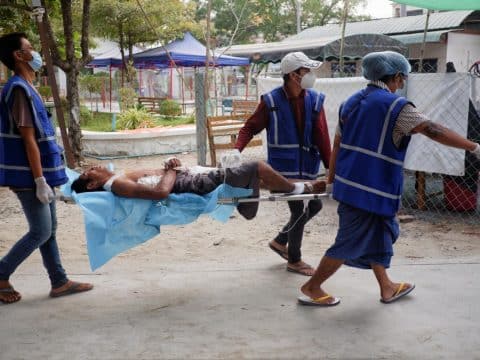 Military search of churches in Myanmar decried