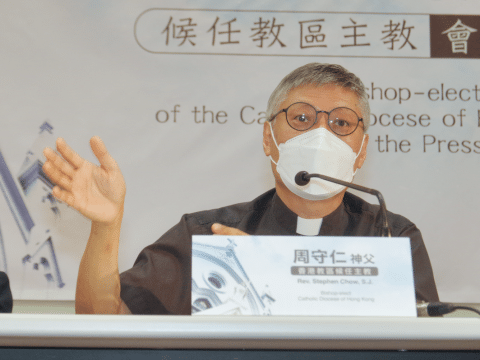‘I want to love like a good ‘papa,’” says Hong Kong’s bishop-elect