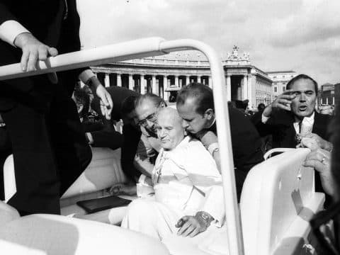 Marking the anniversary of assassination attempt on Pope St. John Paul