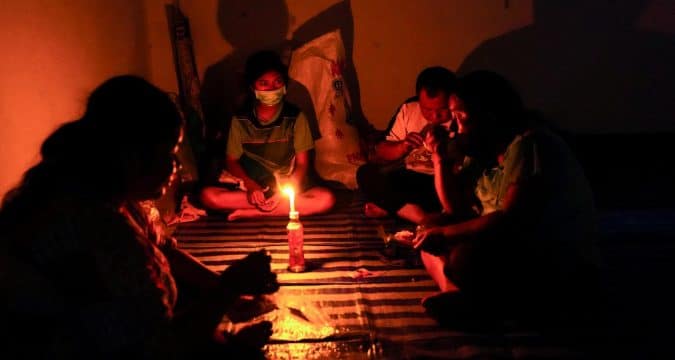 Myanmar’s displaced take refuge in churches
