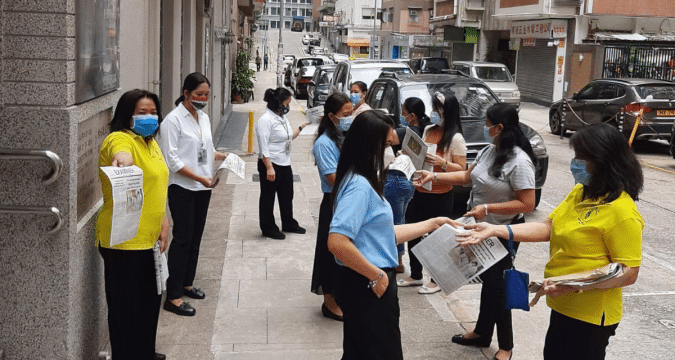 Mission team in action for 15 years