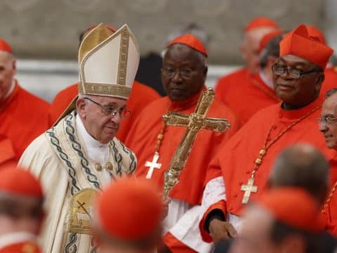 Eight enter deeper service in College of Cardinals