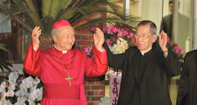 Retired archbishop of Seoul dies at 90