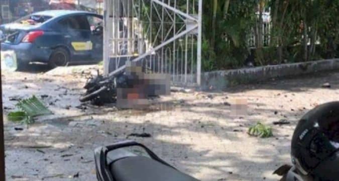 Arrests over cathedral bombing in Indonesia