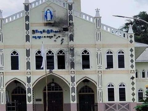 Six priests released by Myanmar security forces