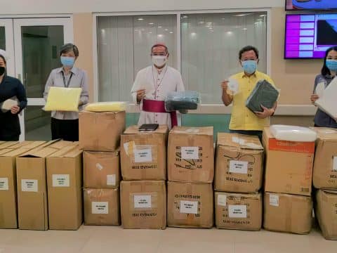 Church donates equipment as Covid-19 surges in Malaysia